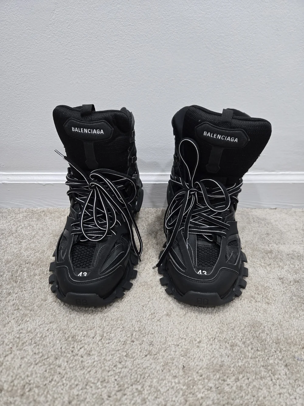 Balenciaga Black Track Tactical Sneakers